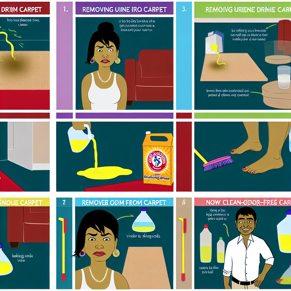 How to Clean Urine Smell from Carpets?