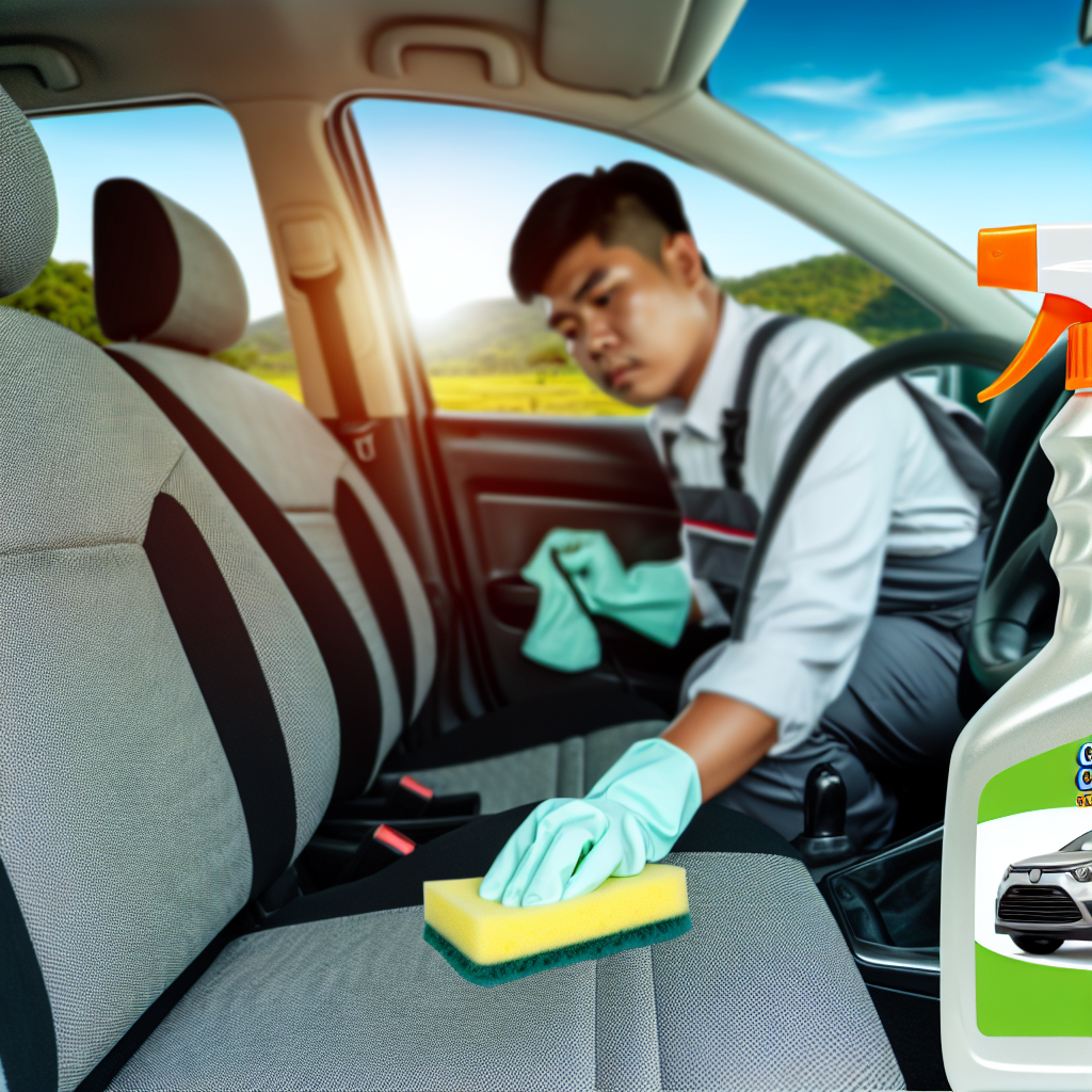 Pet Urine Cleaner for Car Interiors