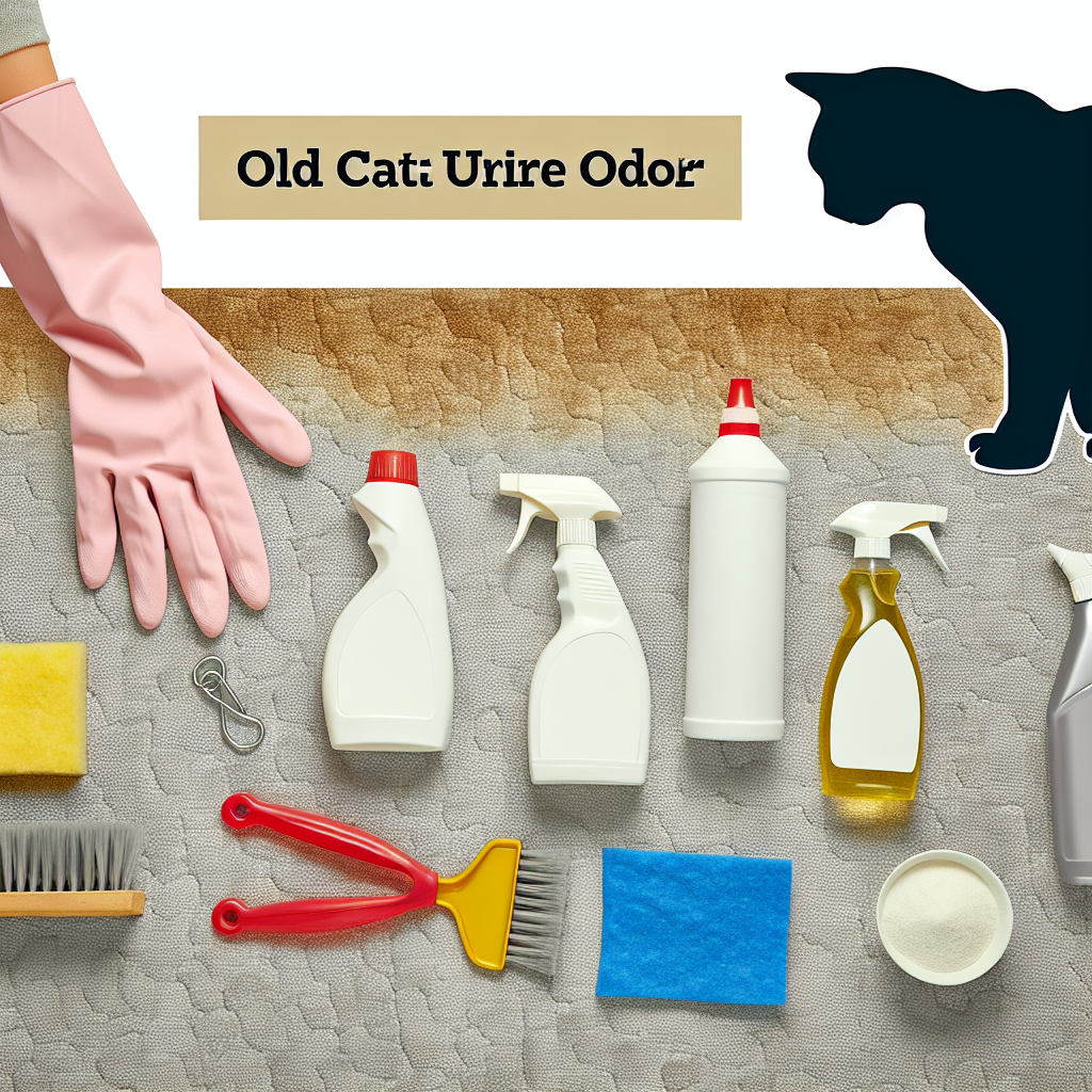 How to Remove Old Cat Urine Odor?