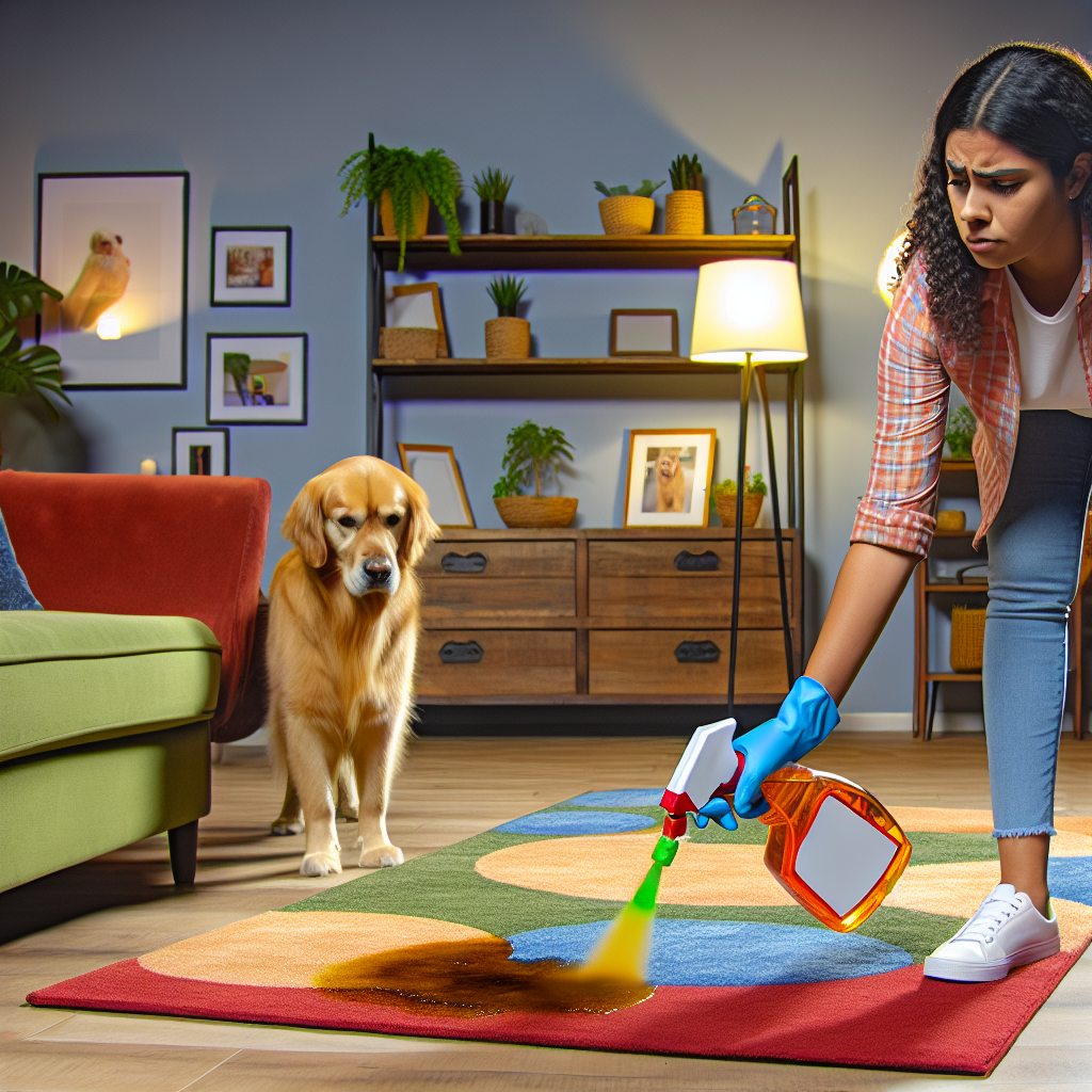 Pet-Friendly Urine Cleaner for Rugs