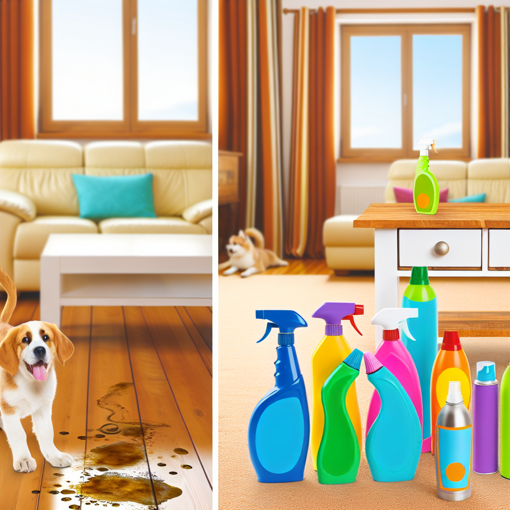 Pet Odor Eliminator for Urine Stains