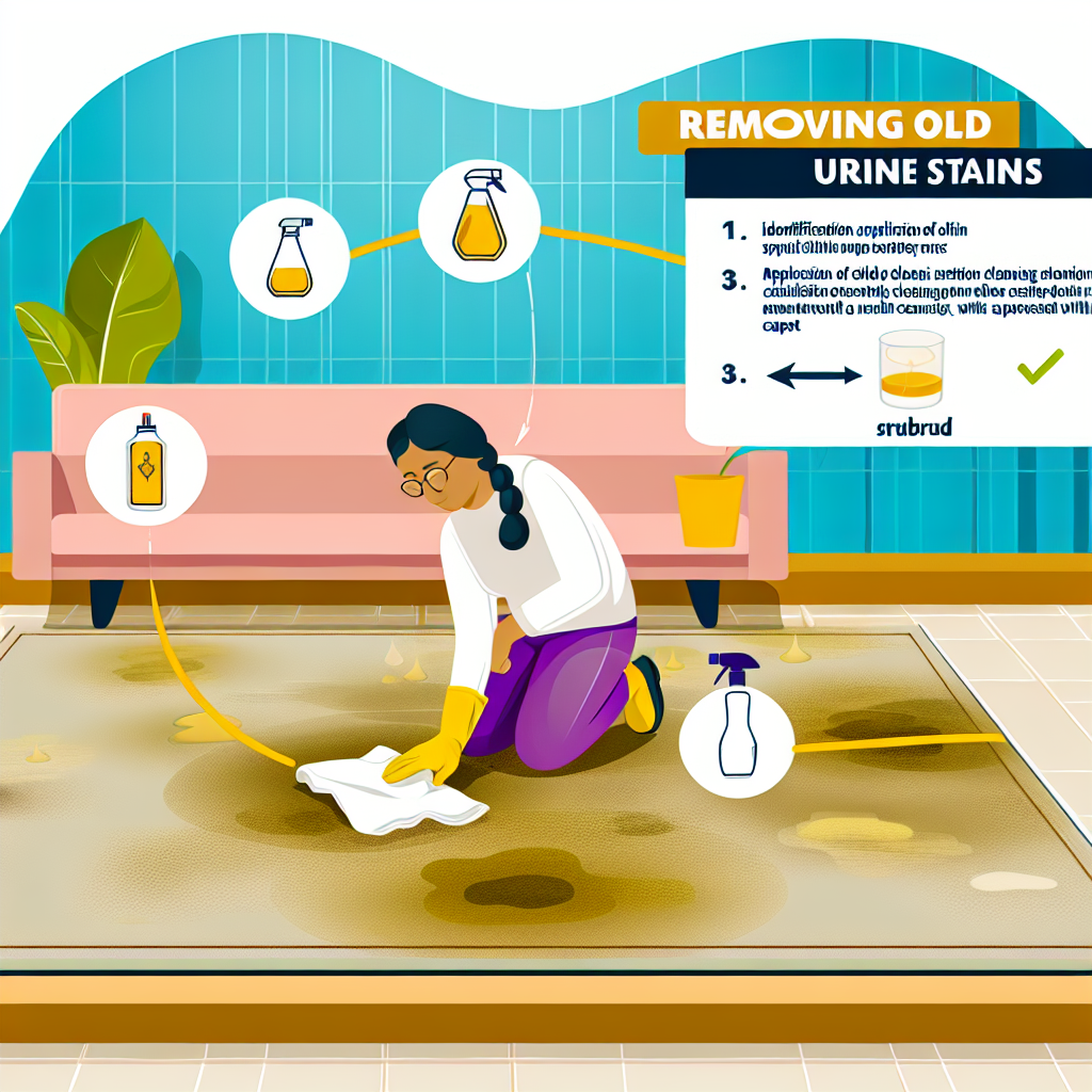 How to Remove Old Urine Stains from Carpet?