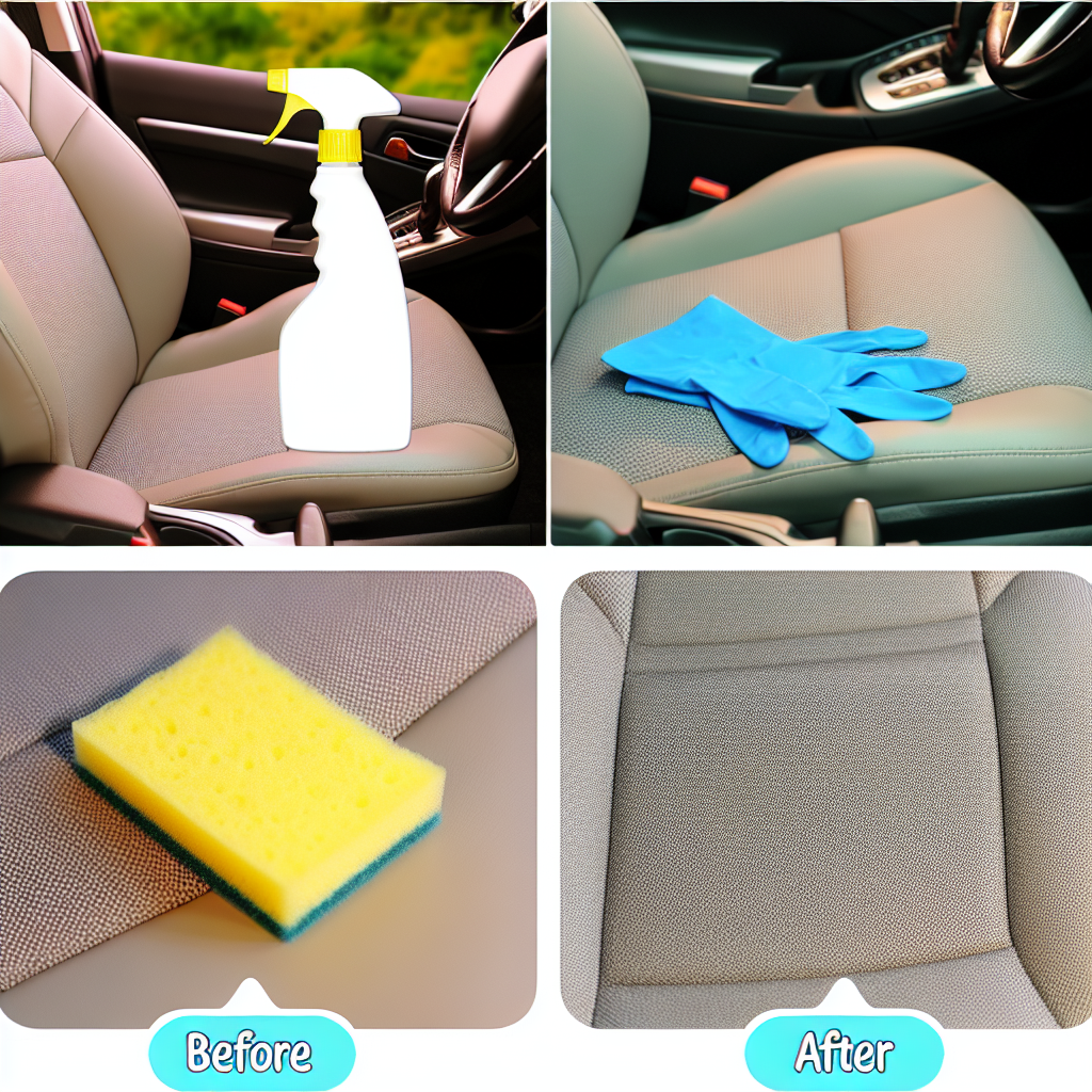 How to Clean Urine Stains from Car Seats?
