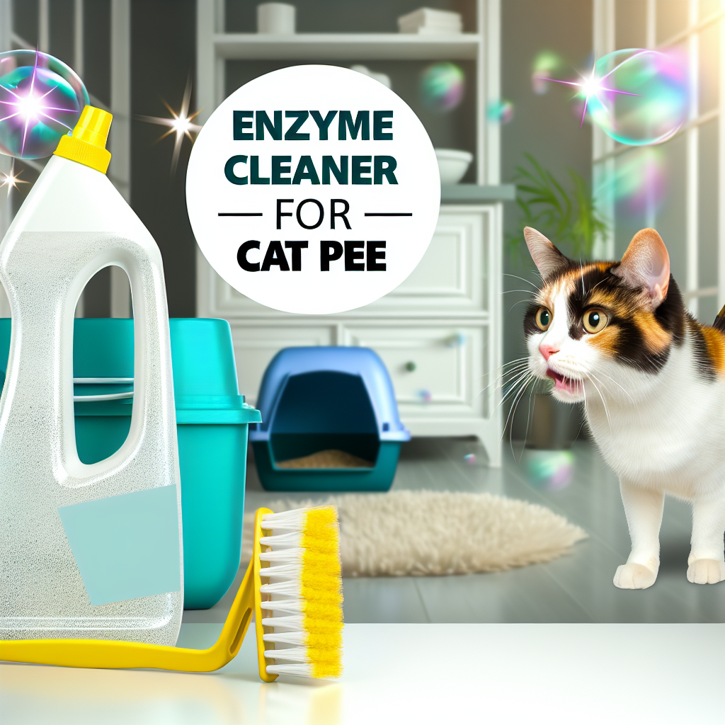 Enzyme Cleaner for Cat Pee