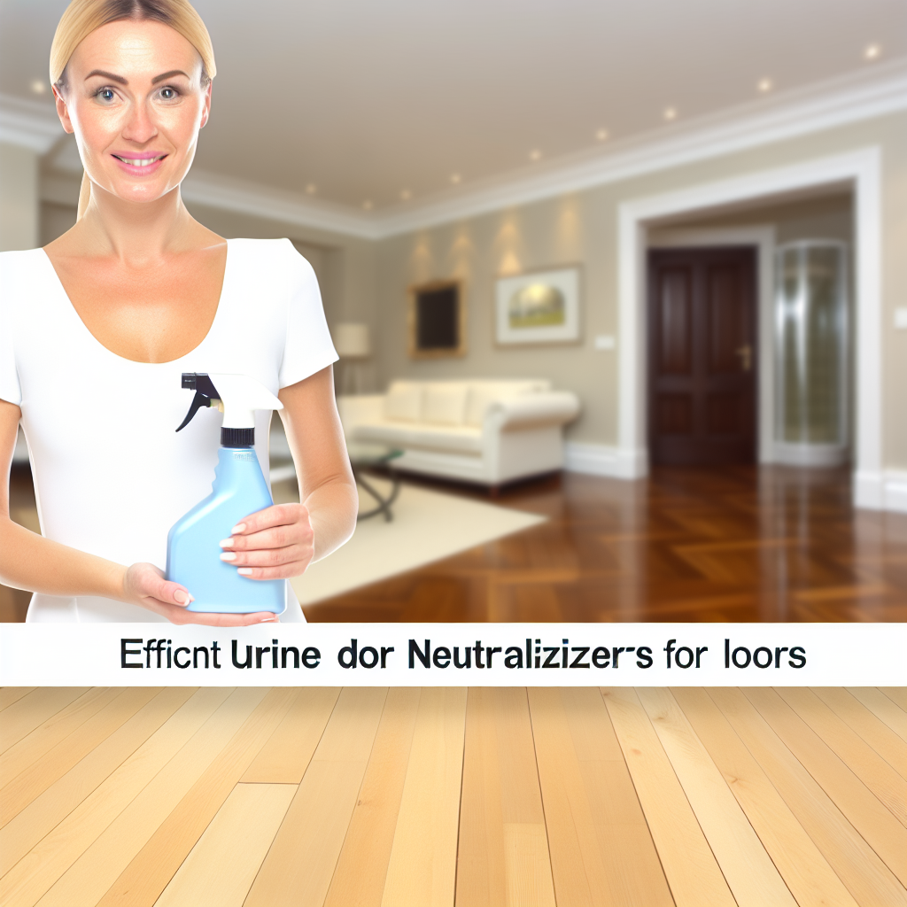 Effective Urine Odor Neutralizer for Floors