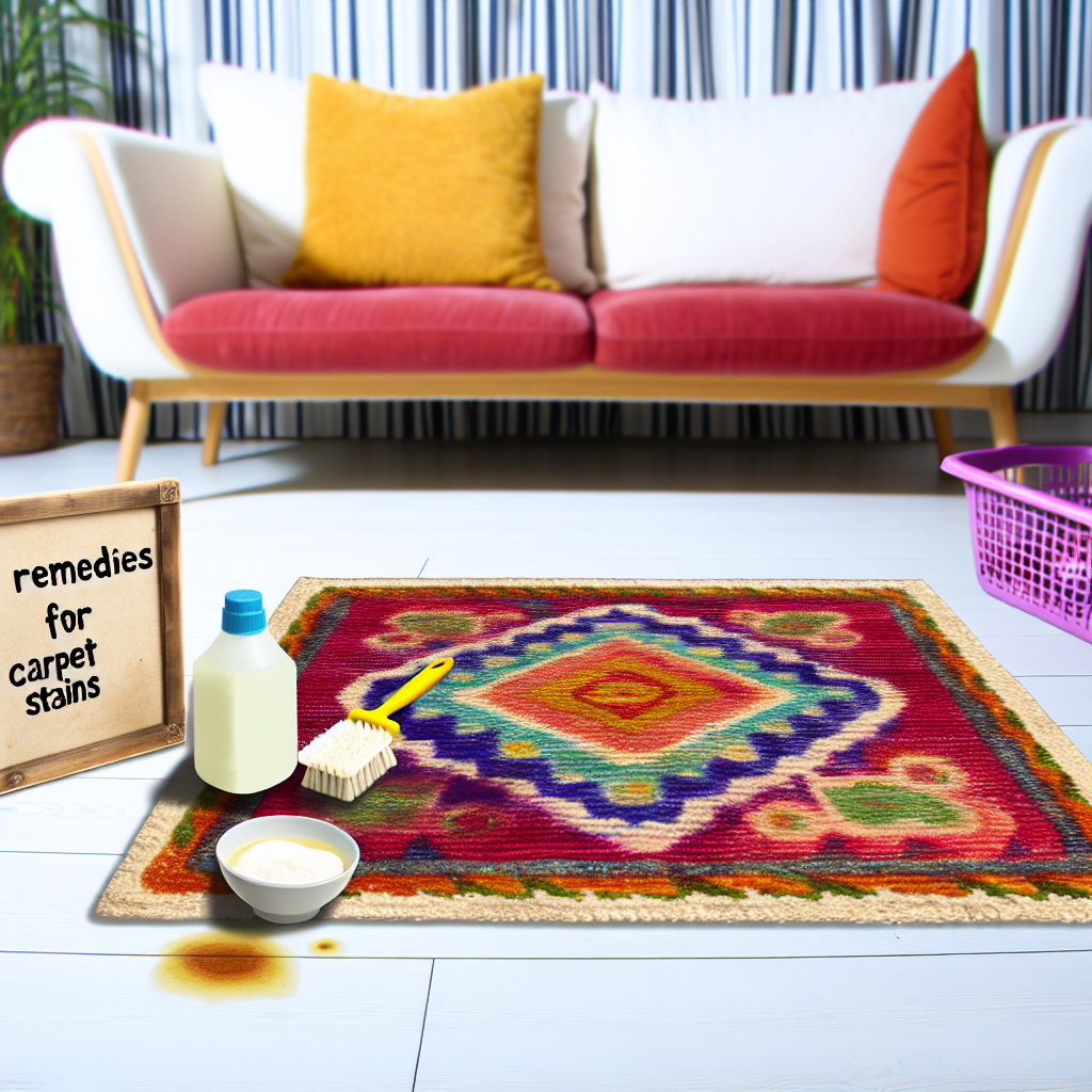 Home Remedies For Carpet Stains