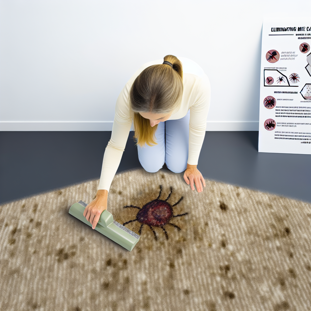 How To Get Rid Of Mites In A Carpet?