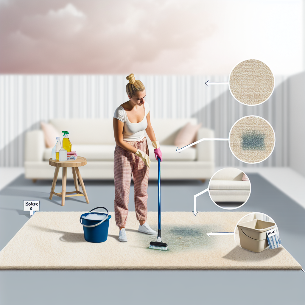 How To Clean A Light Carpet?