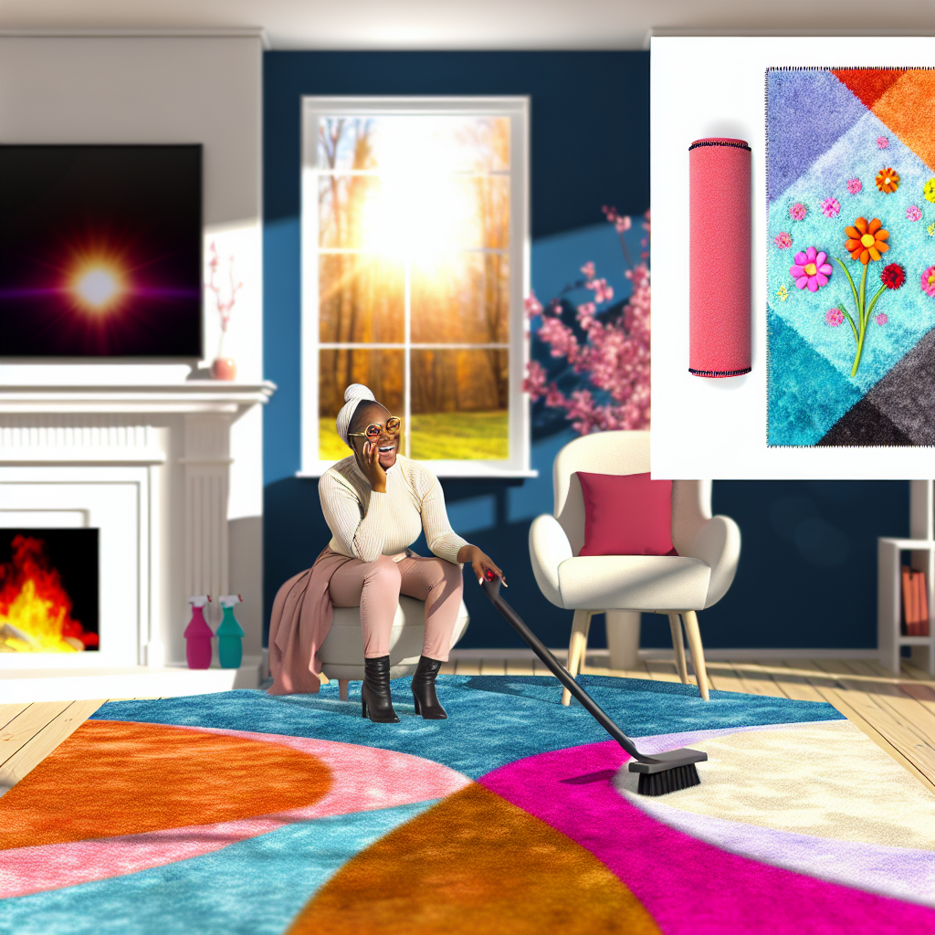 How To Refresh A Carpet After Winter?