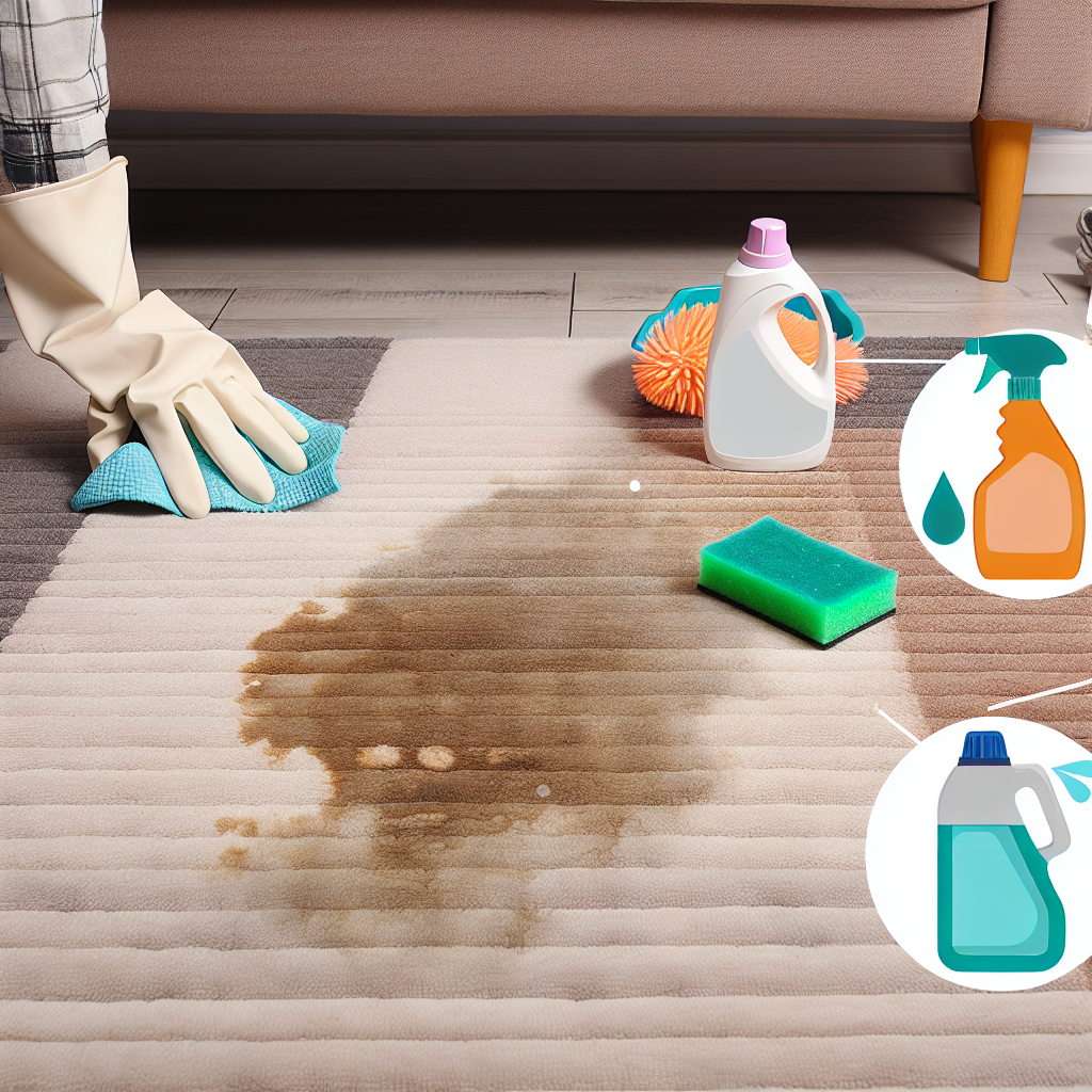 How To Remove Grease Stains From A Carpet?