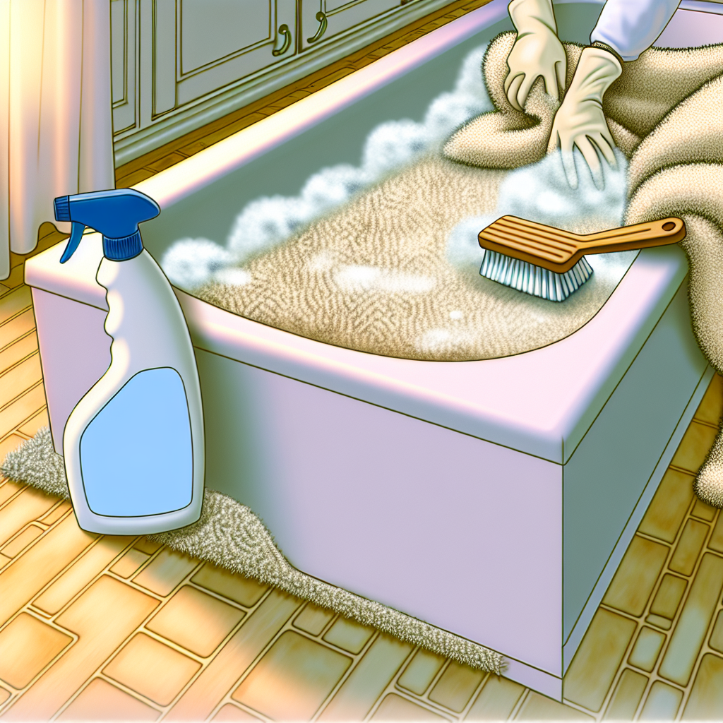 How To Wash A Carpet In A Bathtub?