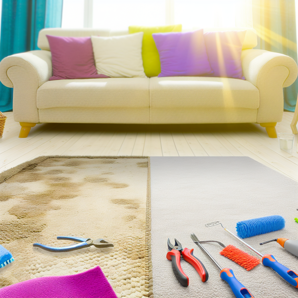 How To Renew An Old Carpet?