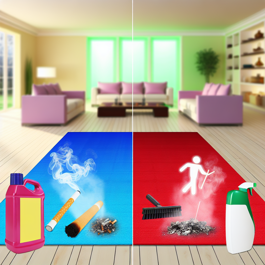How To Remove Cigarette Smell From A Carpet?