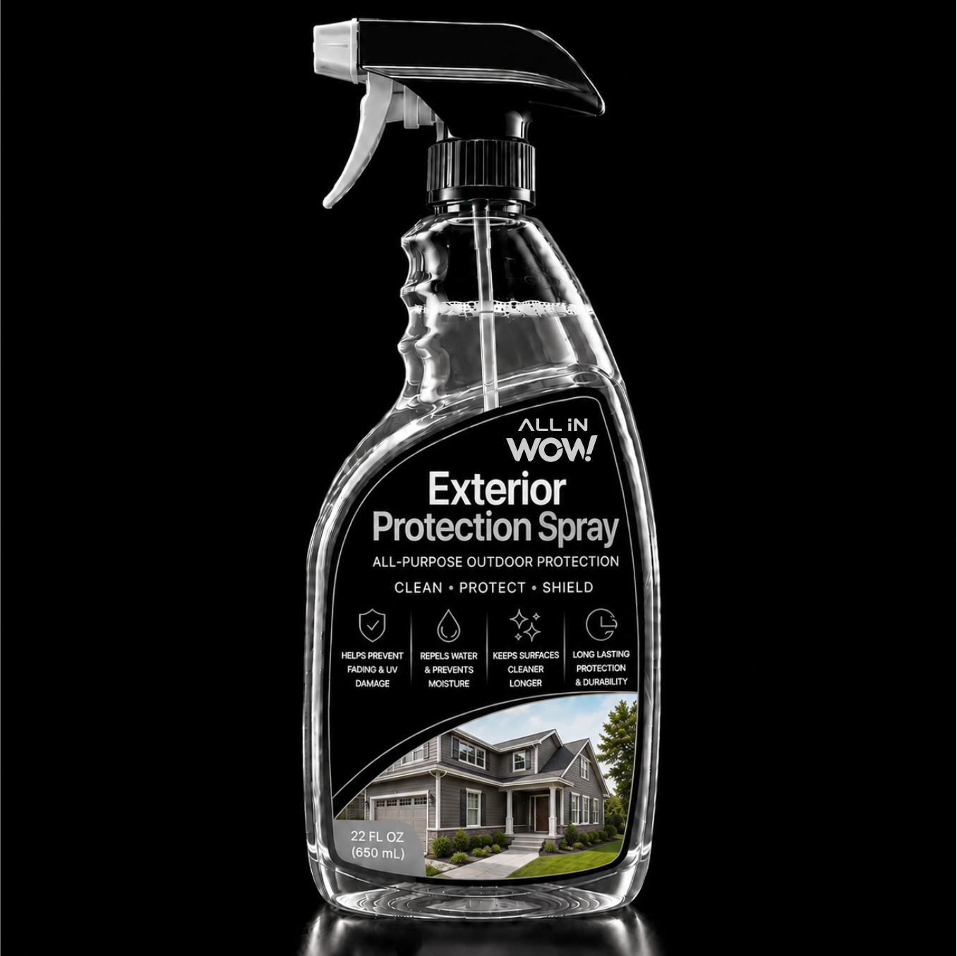 ALLiNWOW – WallSeal – 22 fl oz - Exterior Protection Spray