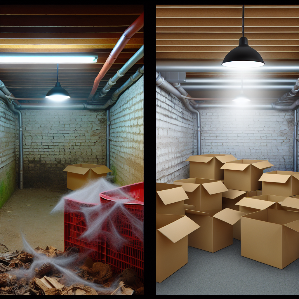 How to Refresh a Musty Basement?