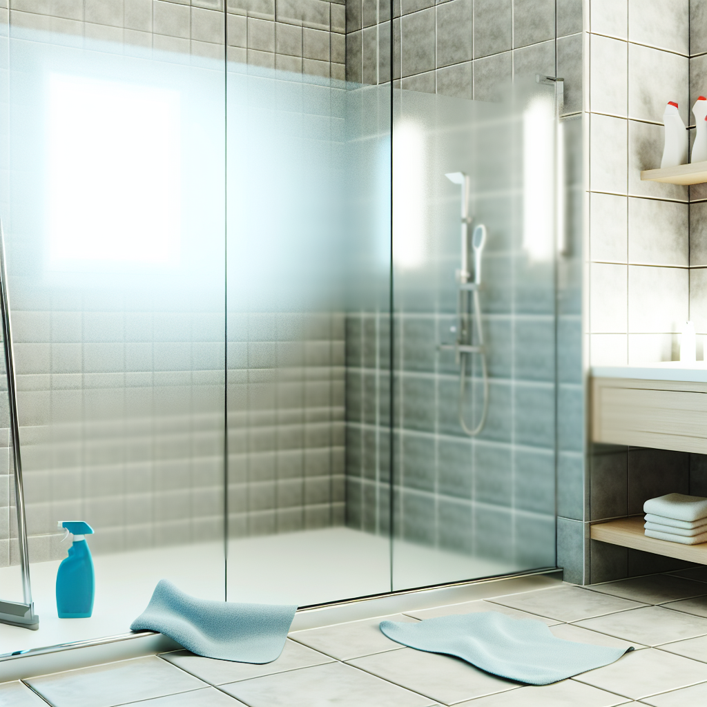 How to Clean a Glass Shower Door Like New?