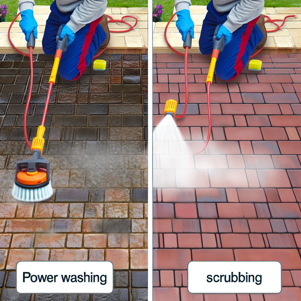 Power Washing vs. Scrubbing — Which Is Better for Your Patio?