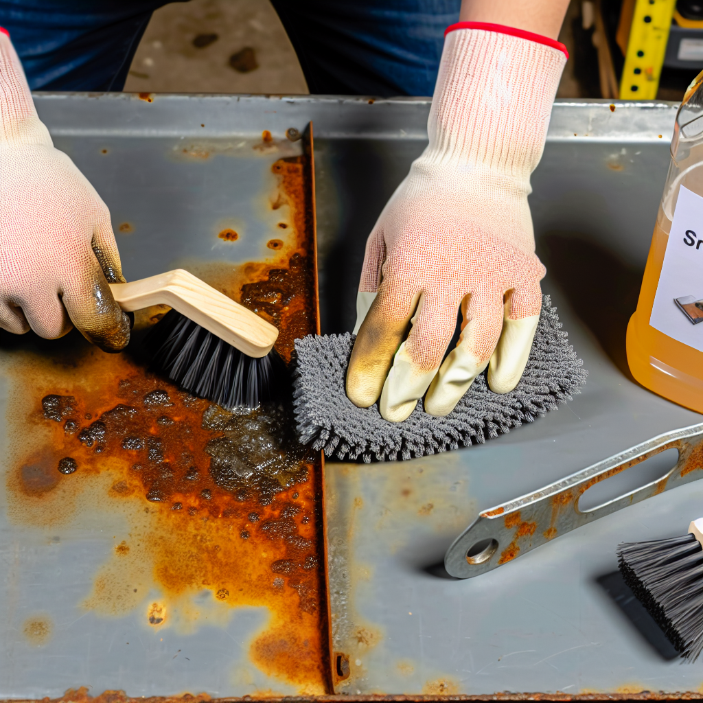 How to Remove Rust Stains From Metal Surfaces?