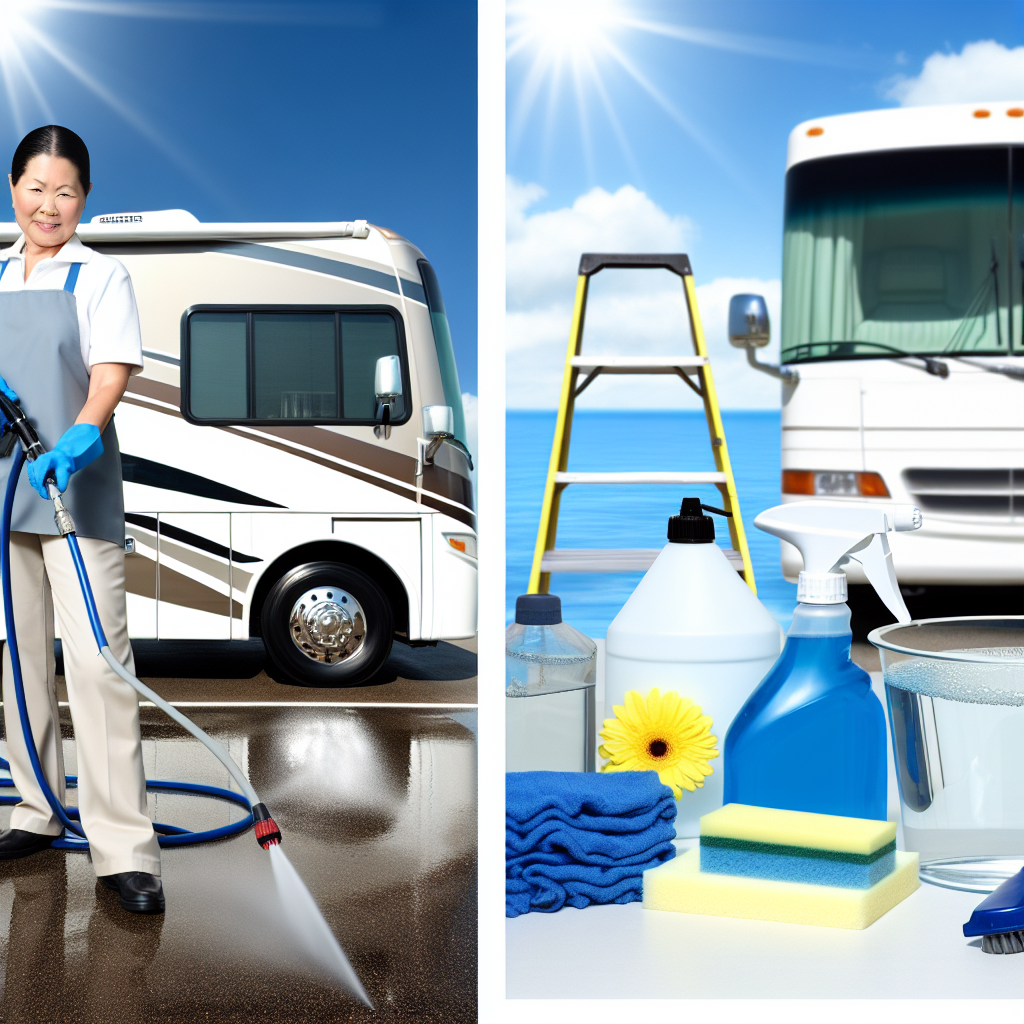 How to Clean Your RV Exterior Like a Pro?