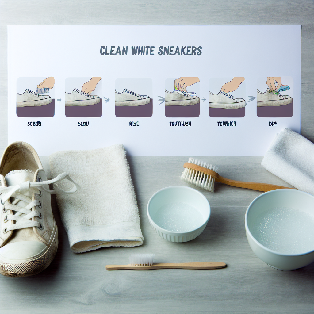 How to Clean and Brighten White Sneakers?