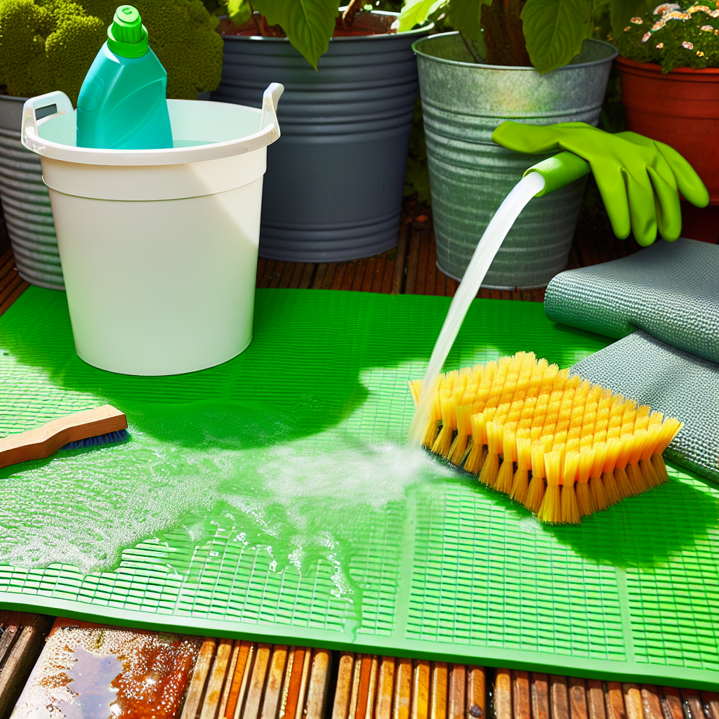 What’s the Best Way to Clean Outdoor Rubber Mats?