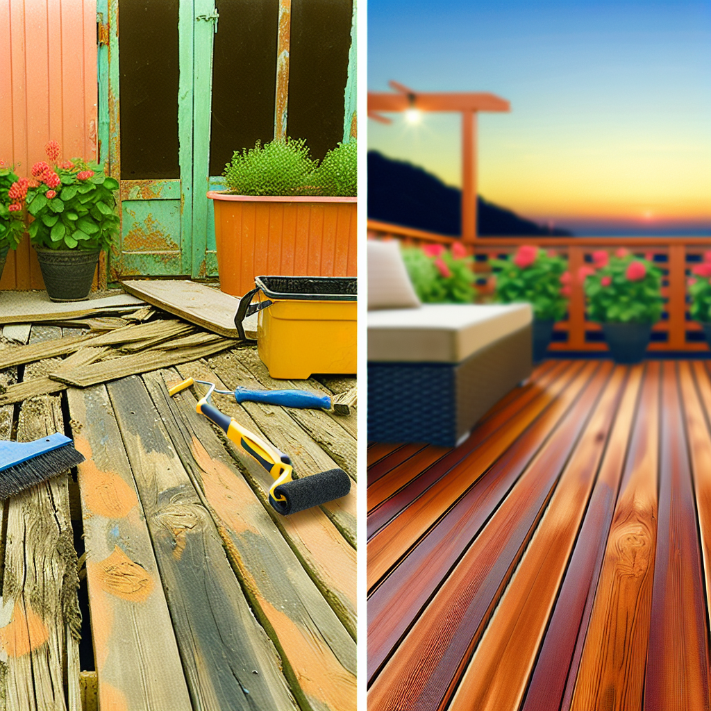 How to Make Your Deck Look Brand New?