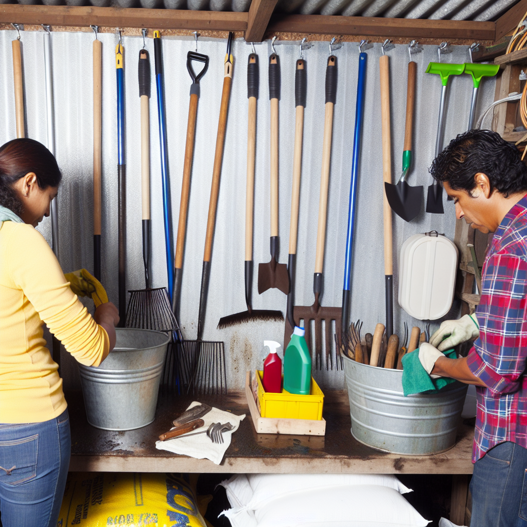 How to Clean Garden Tools and Prevent Rust?