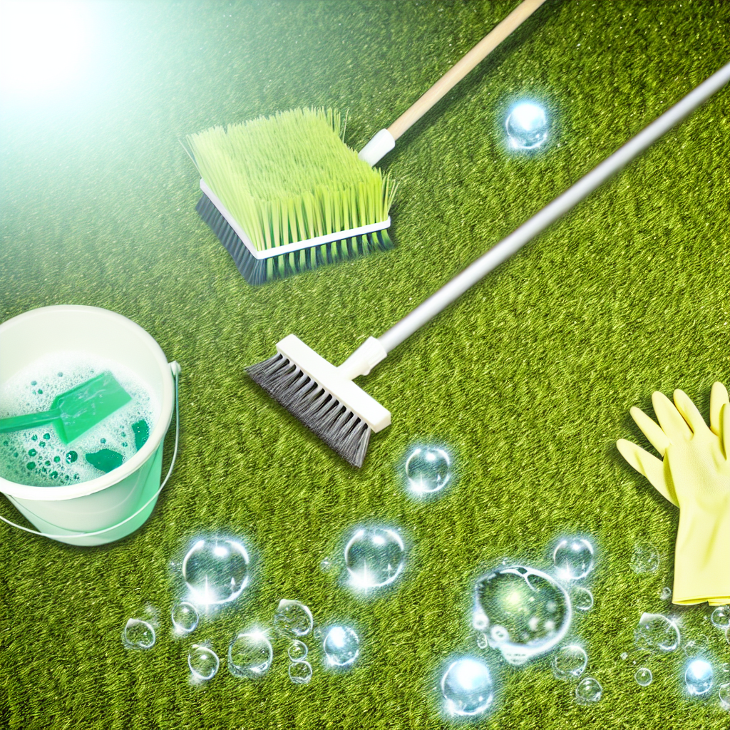 How to Clean Artificial Grass Properly?