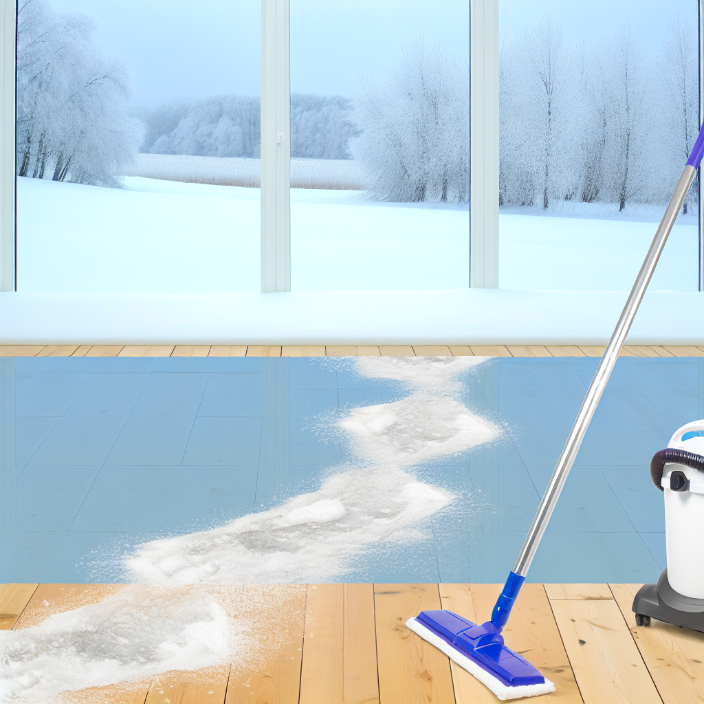 How to Remove Ice Melt Residue From Floors?