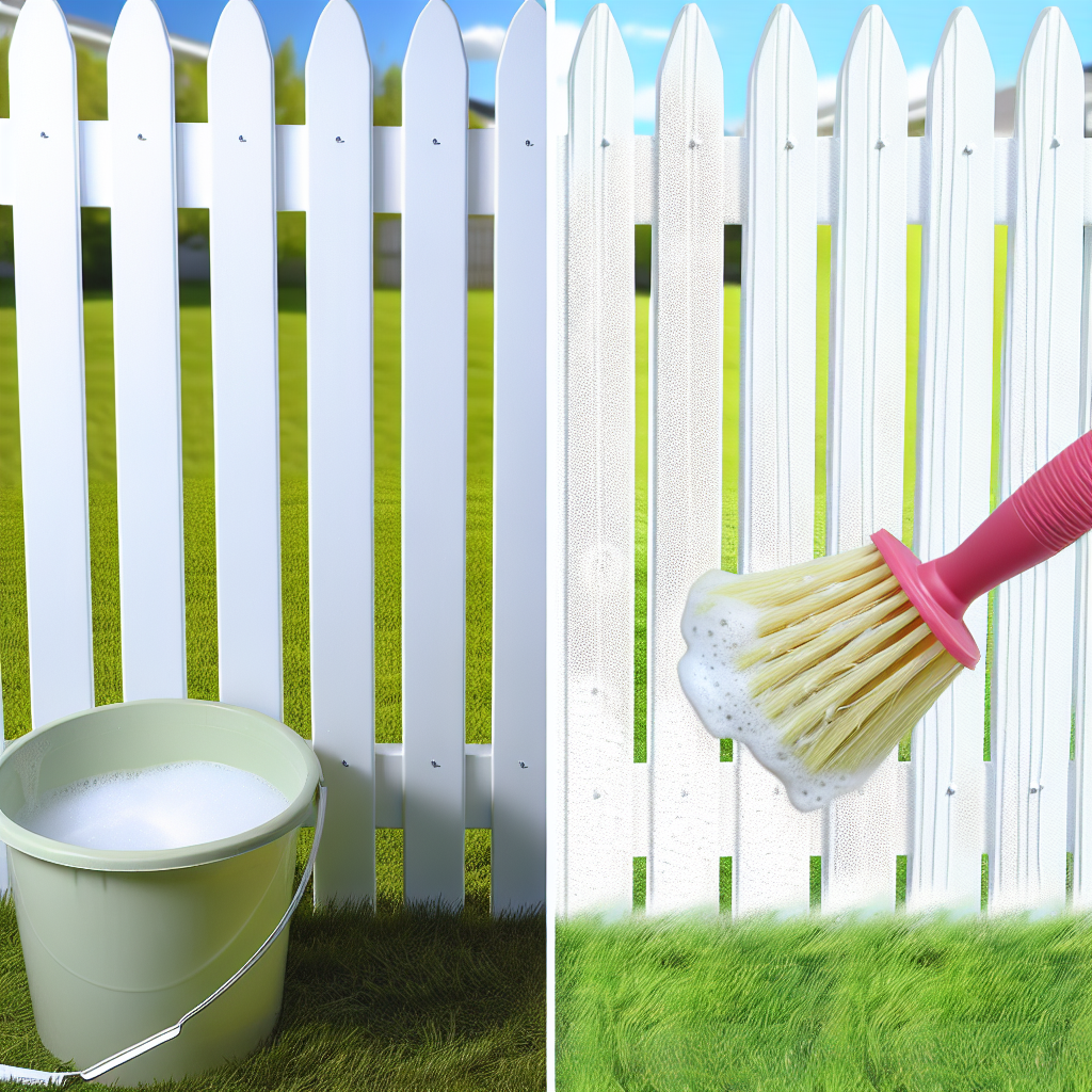 How to Clean Vinyl Fences Easily?