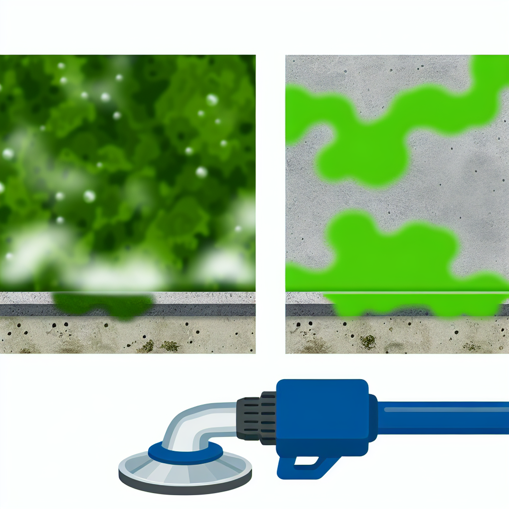 How to Remove Green Algae From Concrete?