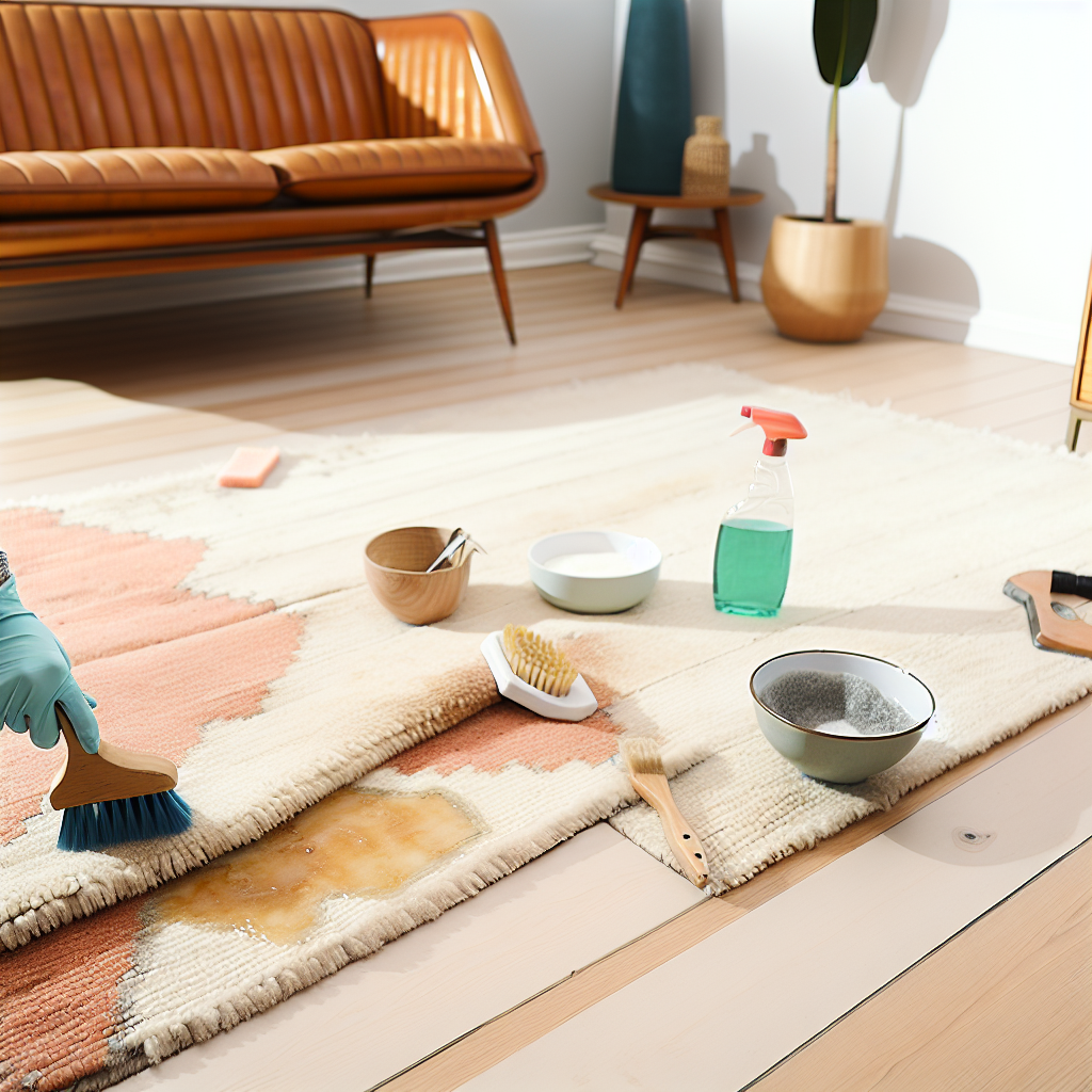 How to Refresh Old Rugs Without Professional Help?