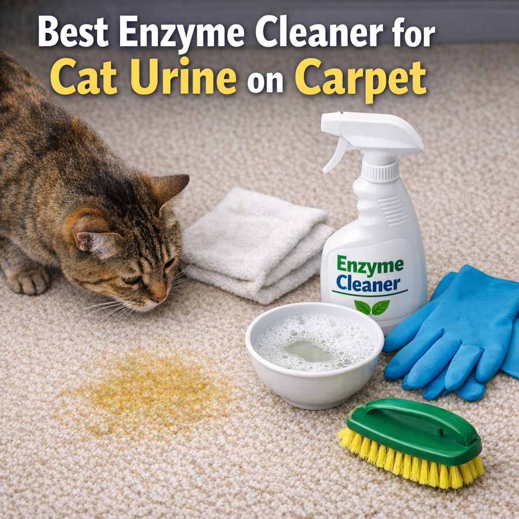 Best Enzyme Cleaner for Cat Urine on Carpet