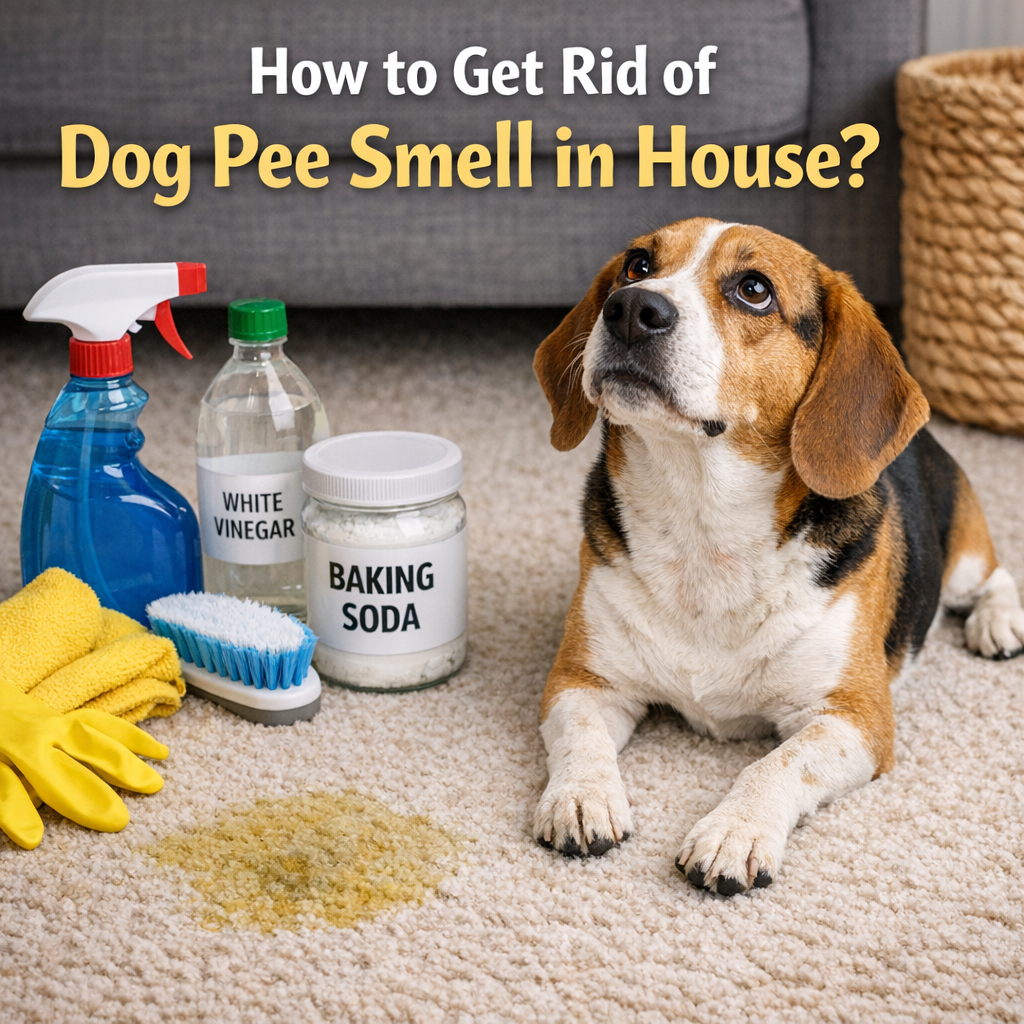 How to Get Rid of Dog Pee Smell in House?