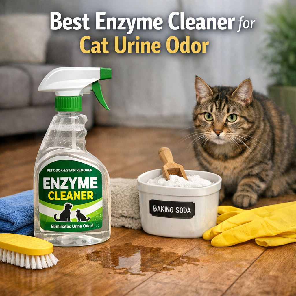 Best Enzyme Cleaner for Cat Urine Odor