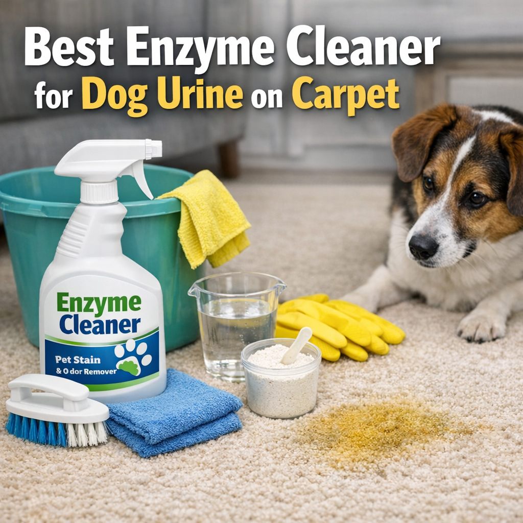 Best Enzyme Cleaner for Dog Urine on Carpet