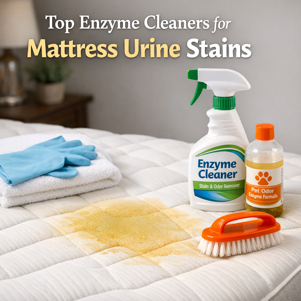 Top Enzyme Cleaners for Mattress Urine Stains