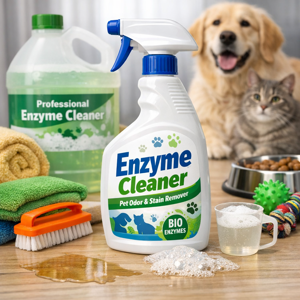 Professional Enzyme Cleaners for Pet Odor
