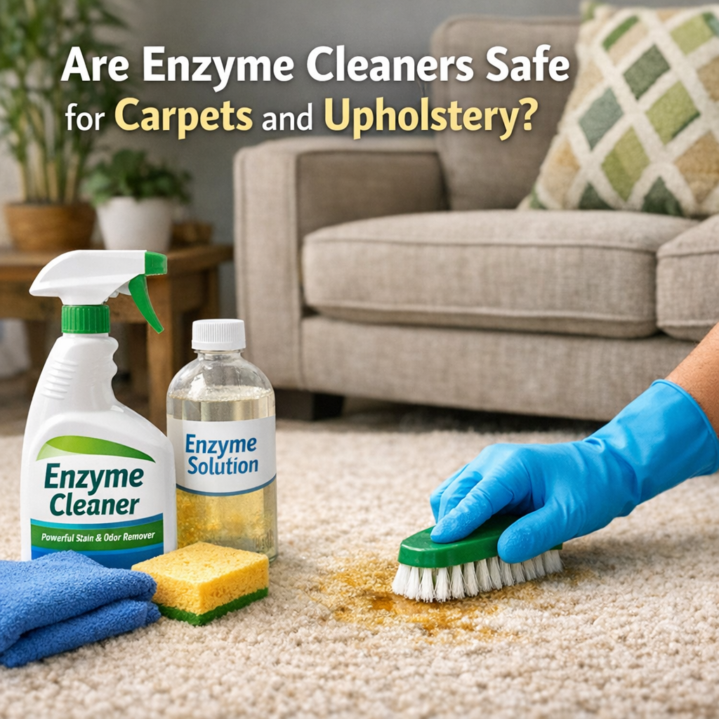 Are Enzyme Cleaners Safe for Carpets and Upholstery?