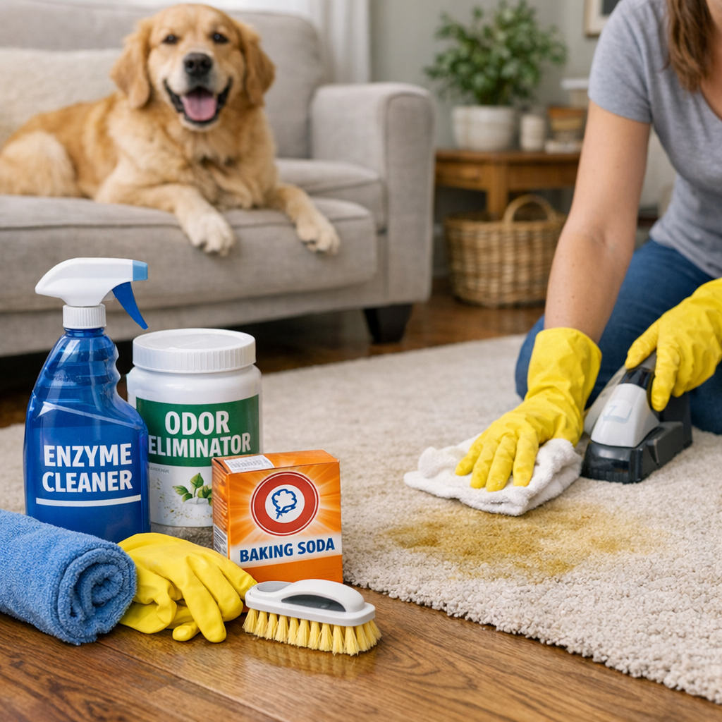 Best Way to Remove Pet Urine Smell from Home?