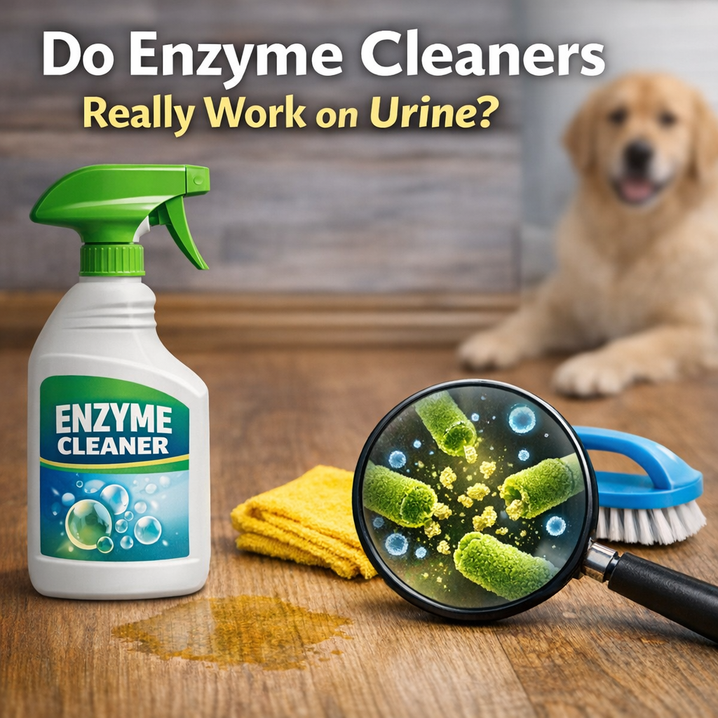Do Enzyme Cleaners Really Work on Urine?