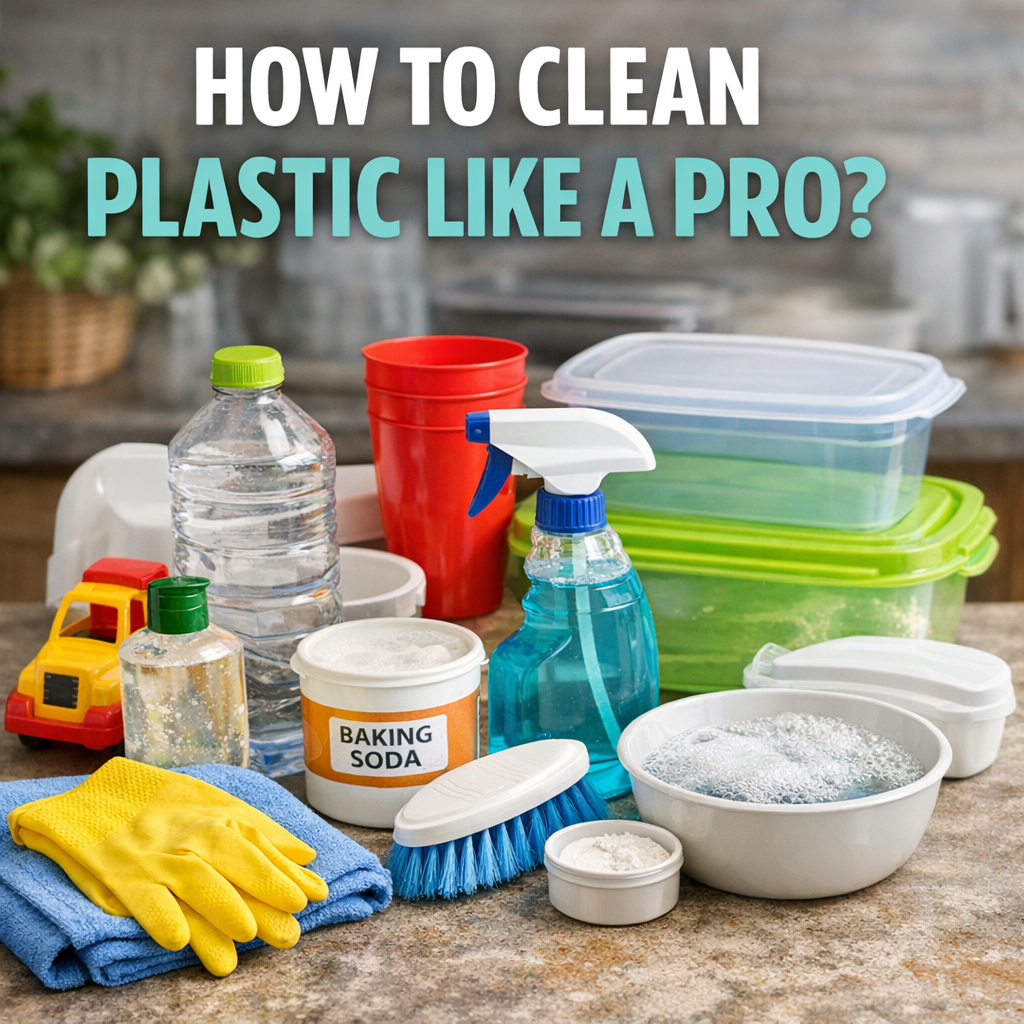 How to Clean Plastic Like a Pro?