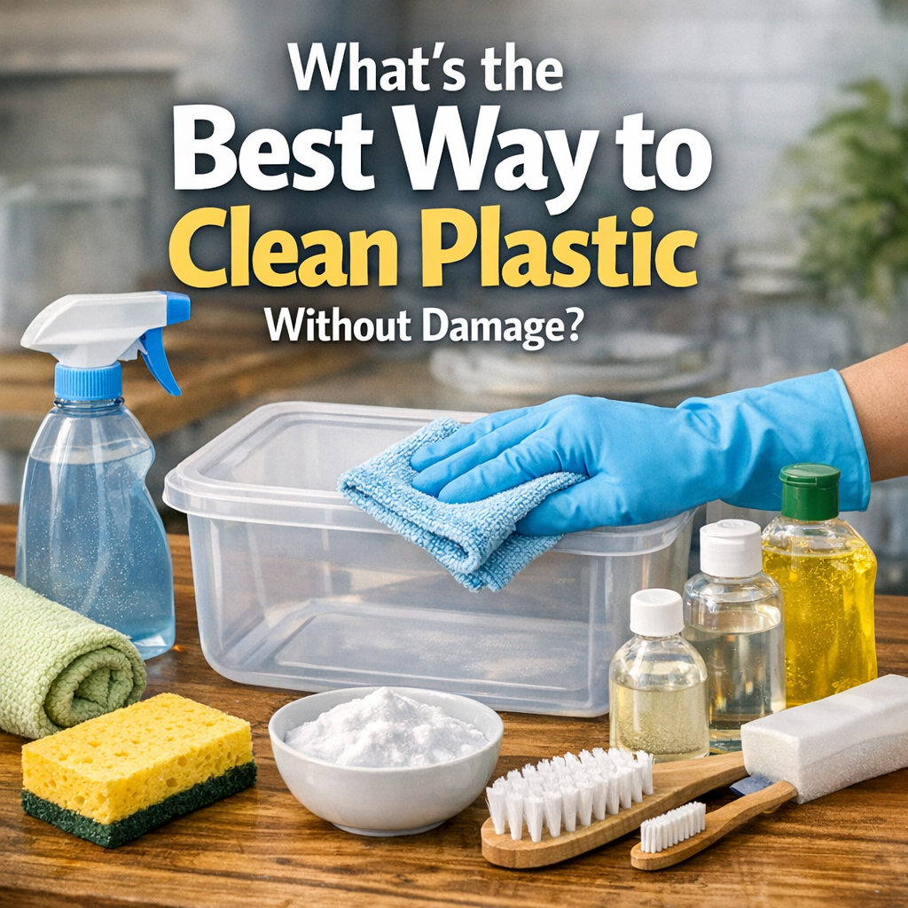 What’s the Best Way to Clean Plastic Without Damage?
