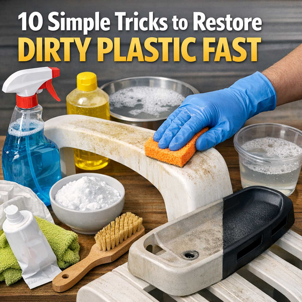 10 Simple Tricks to Restore Dirty Plastic Fast