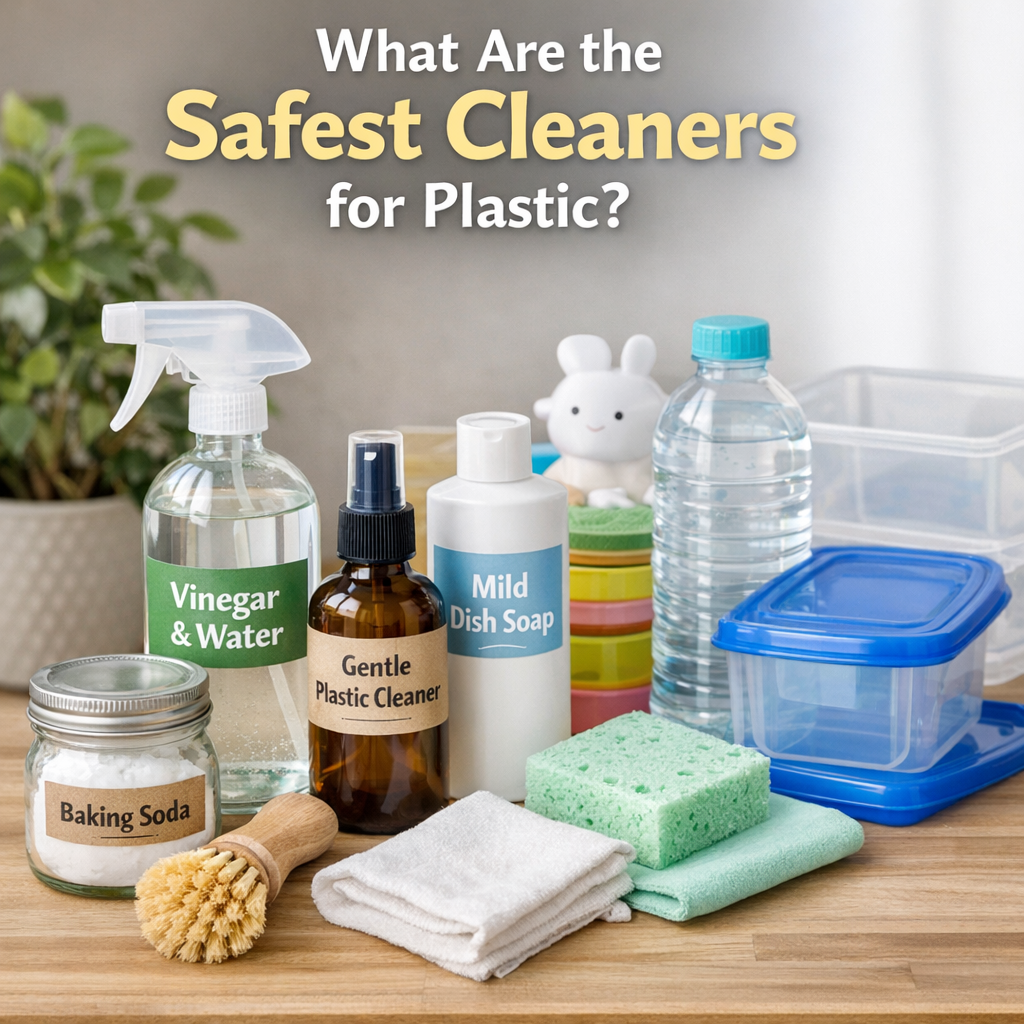 What Are the Safest Cleaners for Plastic?