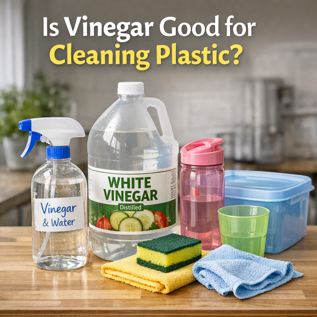 Is Vinegar Good for Cleaning Plastic?