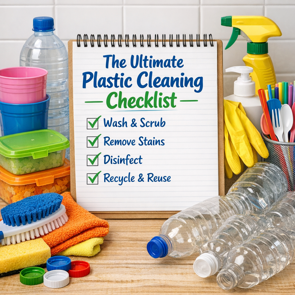 The Ultimate Plastic Cleaning Checklist