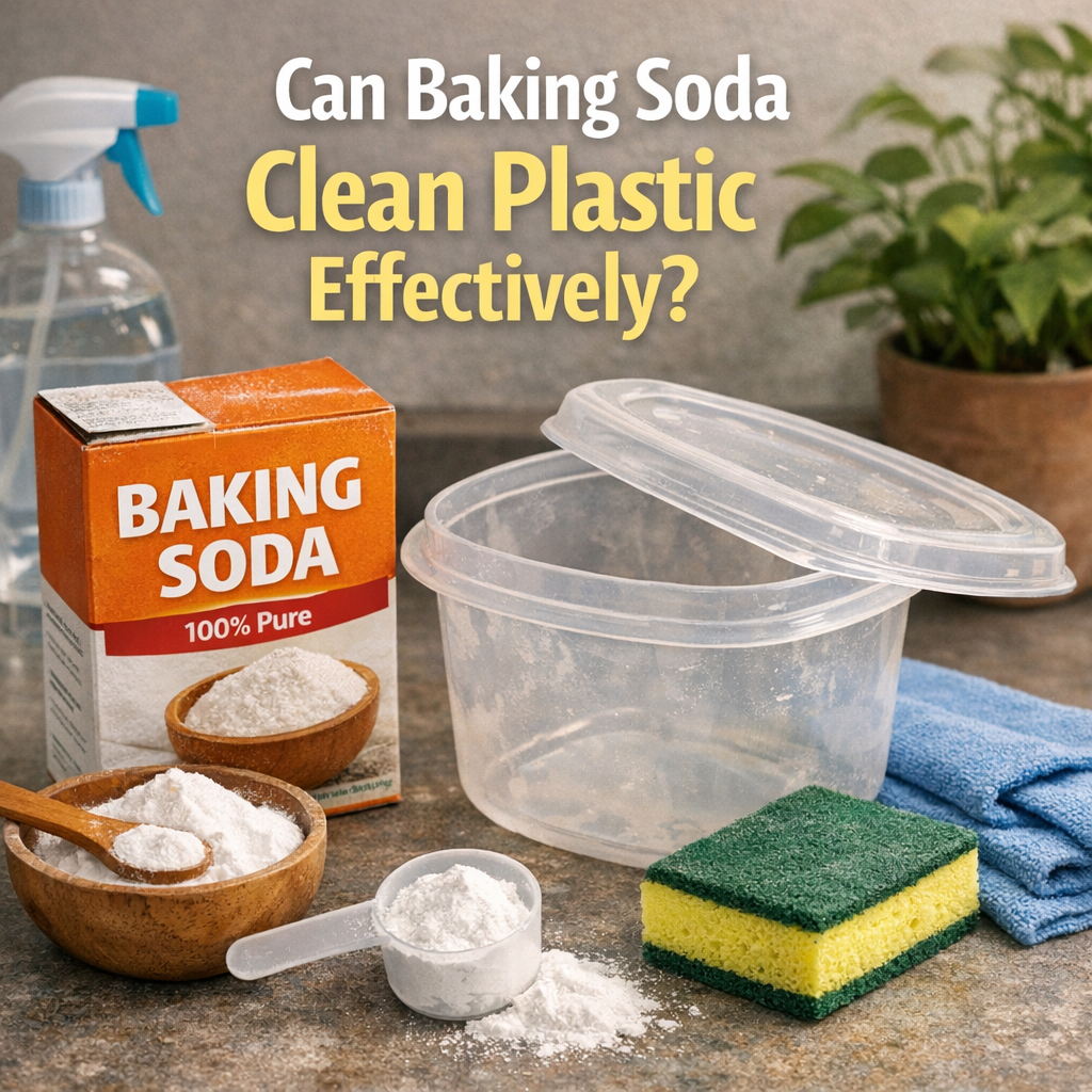 Can Baking Soda Clean Plastic Effectively?