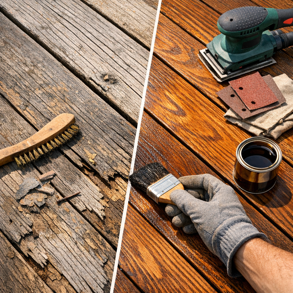 How To Make Old Wood Look New Again