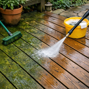 How To Eliminate Green Algae From Wooden Decks